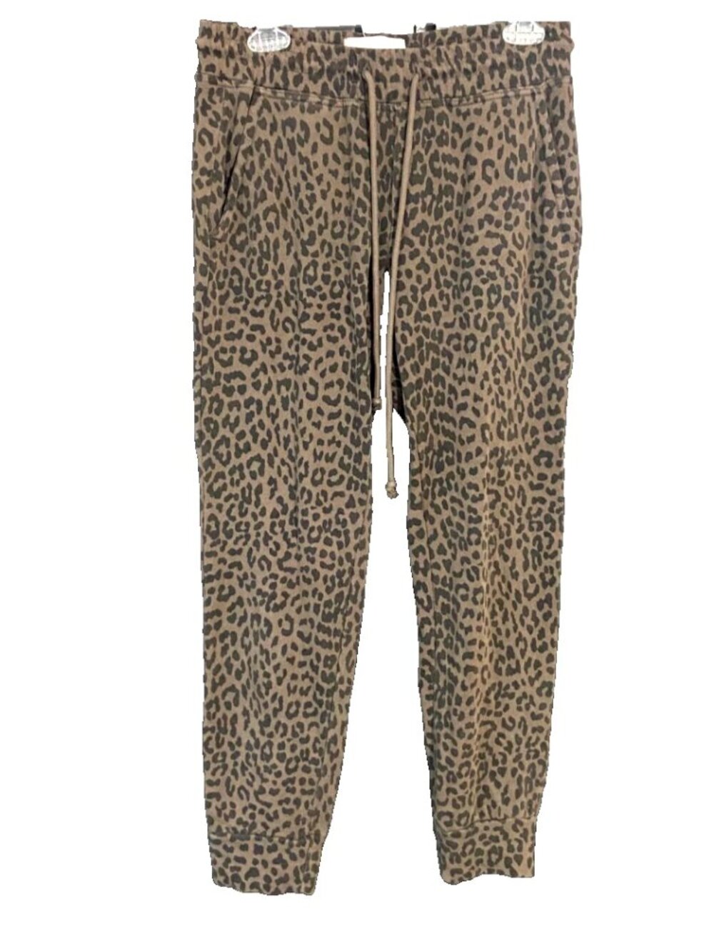 Pistola Leopard Print Jogger Womens S Y2K Alt Indie Sleaze Streetwear Maximalism